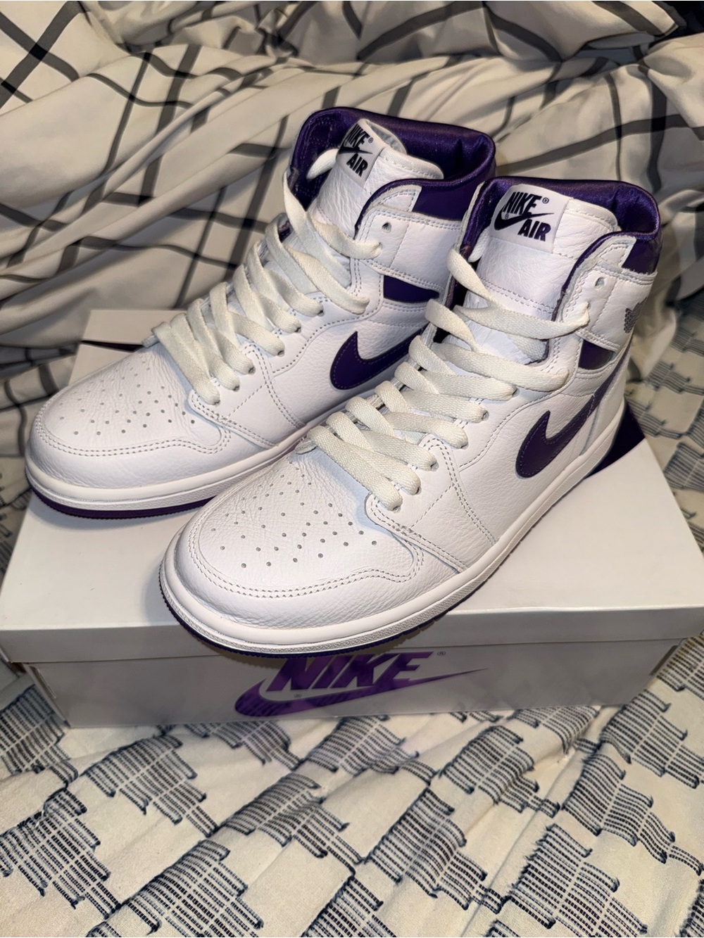 Nike Air Jordan High Court Purple
